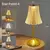 Sensor de toque recarregável led night light cristal led candeeiro mesa 3 núcl