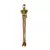 Puxador de bronze nórdico moderno simples guarda-roupa porta gaveta luxo humanóide armário cobre criativo alça longa puxadores gaveta - DOMU DECOR