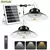 Luzes pendentes solares com sensor galpão lâmpada remota interna durante o dia na internet