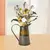 Imagem do Prático vaso de flores balde, floral organizando vaso, multifunções casa orna