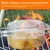 Panela de vidro transparente com tampa, 1,6l, resistente ao calor, panela de sop - loja online
