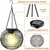 Lanterna solar ao ar livre, luzes solares para fora luzes decorativas ao ar livr - DOMU DECOR