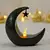 Eid decoração luz eid led marroquino retro lâmpada de mesa suprimentos ramada - DOMU DECOR