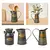Prático vaso de flores balde, floral organizando vaso, multifunções casa orna - DOMU DECOR