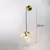 Nordic moderno vintage lâmpadas de parede led bola vidro espelho ao lado do qua na internet