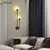 Imagem do Nordic luxo lâmpada de parede sala estar moderno e minimalista led preto ouro c