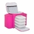 Bolsa Térmica 4 Potes - Rosa - Padrão: Único na internet