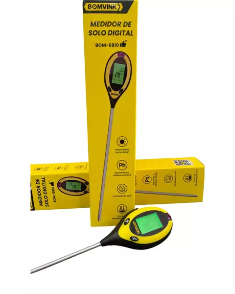 MEDIDOR DE SOLO DIGITAL BOM-6810