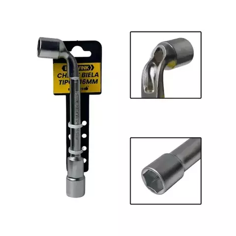 CHAVE BIELA TIPO L 16MM BOM-1219