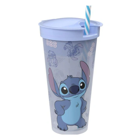 Copo Decorado Stitch 540 ml - Plasútil