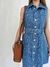 Vestido curto jeans - Comparoni