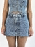 Short saia jeans
