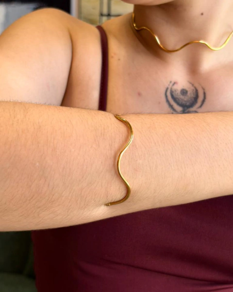 Conjunto Chocker + Bracelete(307243) - comprar online