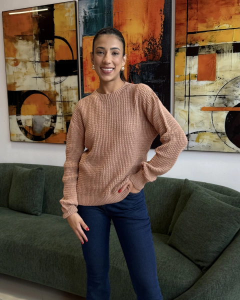 BLUSA M/L TRICOT (A5921) - loja online