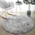 Tapete Redondo Peludo Antiderrapante – Lure - loja online