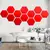 Adesivo de Espelho 3D Hexagonal - Lure - Lureva Shop