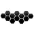 Adesivo de Espelho 3D Hexagonal - Lure - Lureva Shop