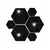 Adesivo de Espelho 3D Hexagonal - Lure