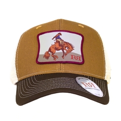 GORRA CON APLICACIÓN HD JINETE RODEO