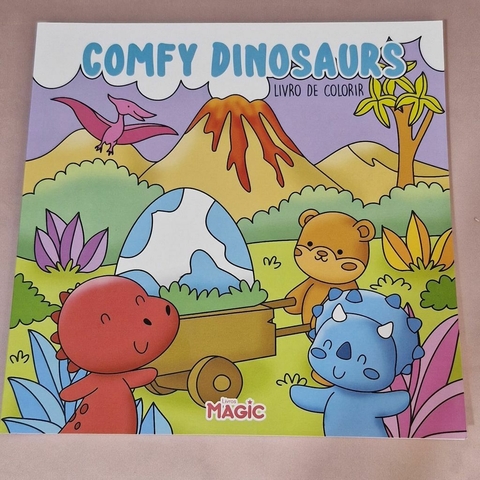 Livro para Colorir - Comfy Dinosaurs - comprar online