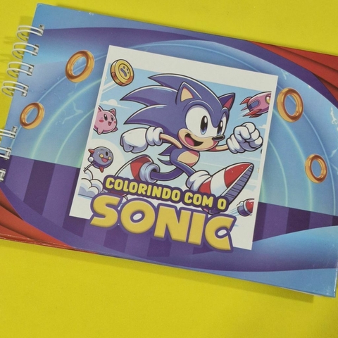 Livro para Colorir Sonic - comprar online