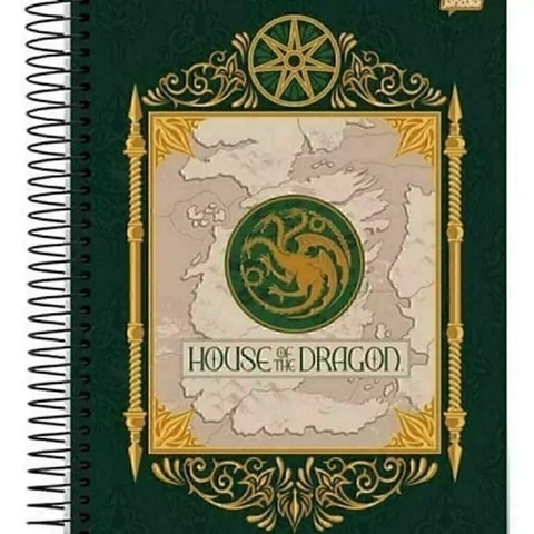 Caderno Unversitário 20x1 - 320Fls House Of Dragon - comprar online