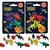 BORRACHA LEO&LEO MINI DINO BL C/4 10192 - Turma da Alegria
