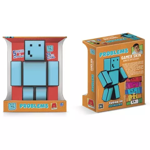 BONECO PEQUENO PROBLEMS 25 CM
