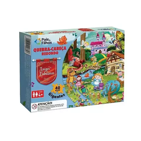 QUEBRA CABECA P.FILHOS AMIGOS FABU 40PC