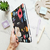 Cuaderno NEGRO A5 cocida c/elástico Flowers RAYADA en internet