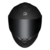 Capacete Race Tech Hit Monocolor Preto Fosco