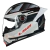 Capacete LS2 FF358 S Digital Preto Branco