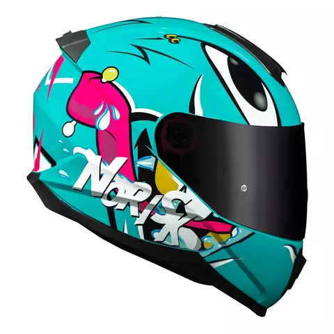 Capacete Norisk FF802 Razor Mad Azul - comprar online