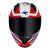Capacete Race Tech Sector Slash Branco Azul - comprar online