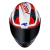 Capacete Race Tech Sector Slash Branco Azul - AMERICAN MOTOS