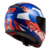 Capacete LS2 Rapid FF353 Stratus Azul / Vermelho / Branco na internet