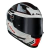 Capacete LS2 FF358 S Digital Preto Branco - loja online