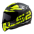 Capacete LS2 Rapid FF353 Cromo Preto Fosco / Amarelo na internet