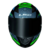 Capacete LS2 Rapid FF353 Xtreet Preto / Verde - loja online