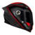 Capacete LS2 FF358 S Striker Titanium / Vermelho - comprar online