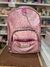 Mochila Escolar Muaa Glow Up - Rosa Metalizado