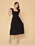 VESTIDO MIDI LUXO - TECIDO DUNA