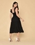VESTIDO MIDI LUXO - TECIDO DUNA - comprar online
