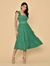 VESTIDO MIDI LUXO - TECIDO DUNA - comprar online