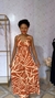 Vestido Longo Terracota
