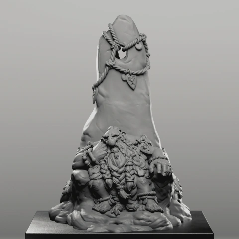 Brom - The Impermanent King Diorama