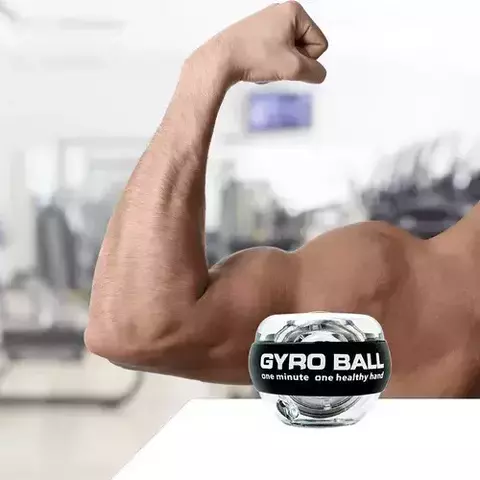 Bola gyroball para o pulso