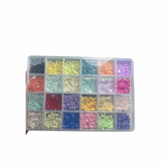 CAJA DE FLORES COLORES