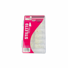 Tips Fantasy Stiletto Natural 500pz