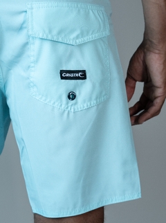 Boardshort Crista "Ocean Haze" – Performance & Estilo na internet